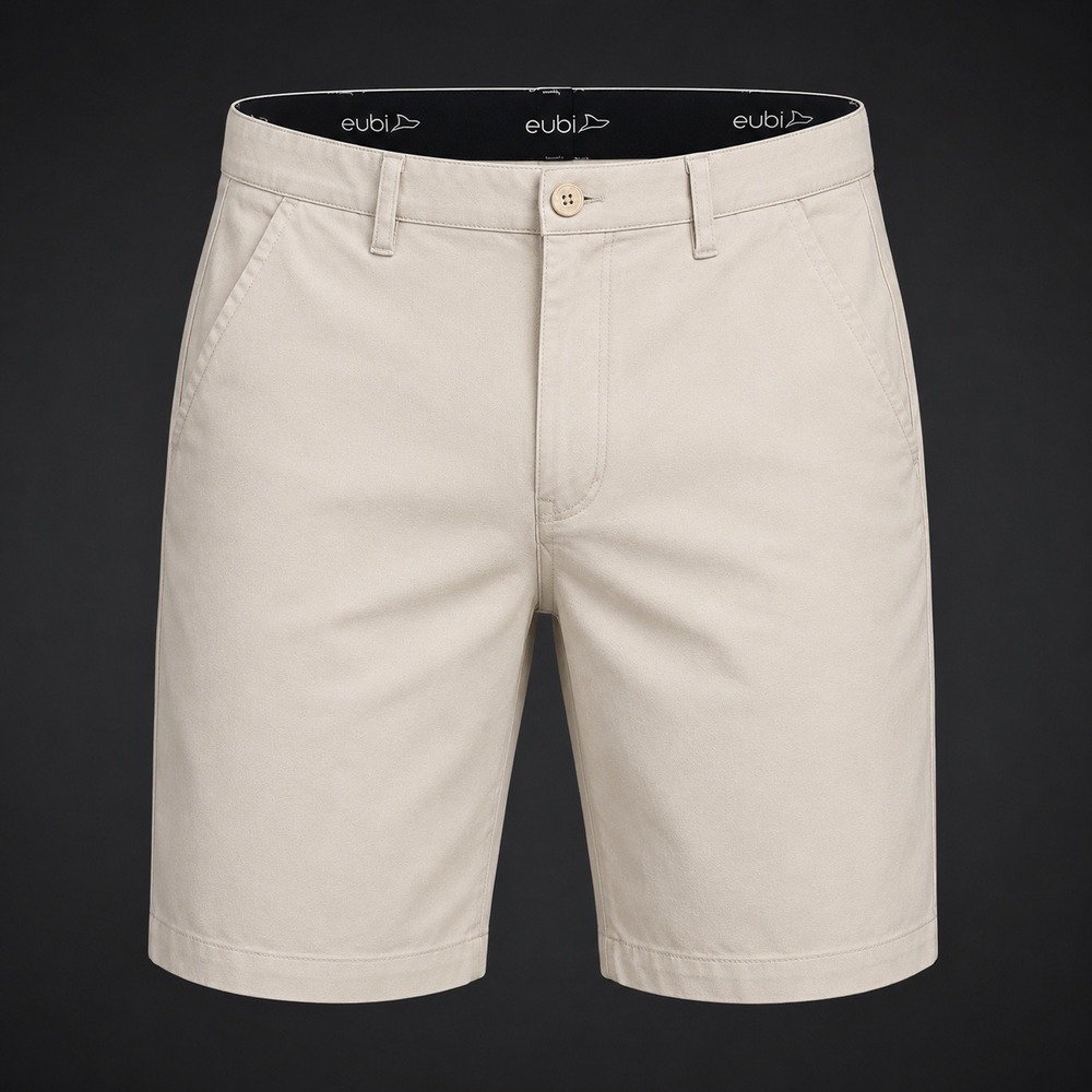 Mens Sand Chico Shorts Medium Stretch Coastal Golf Casual Preppy Gorpcore Casual